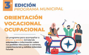 Se lanzó oficialmente la 3° Edición del Programa Municipal de Orientación Vocacional y Ocupacional