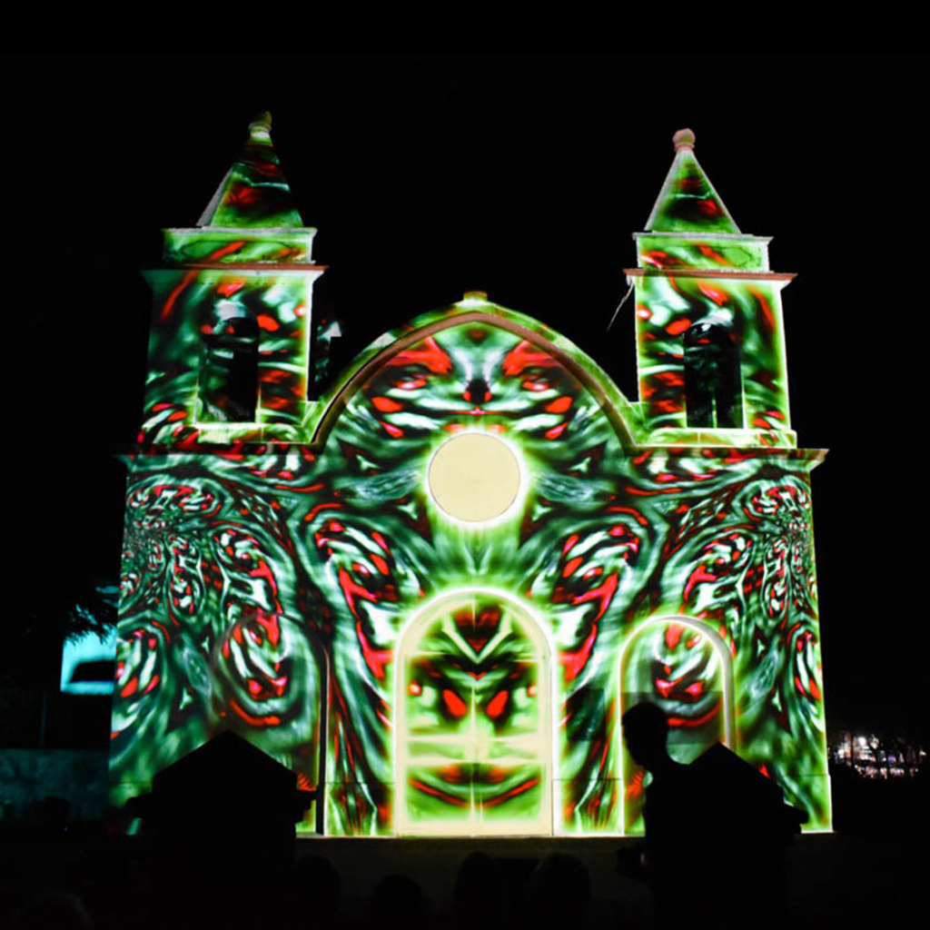 Video Mapping en la capilla