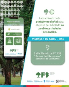 Lanzamiento de la Plataforma digital para el censo del arbolado de pueblos y ciudades