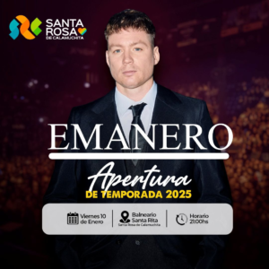 Lee más sobre el artículo LLEGA EMANERO A SANTA ROSA